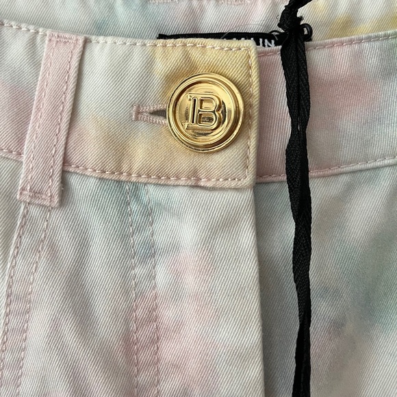 Balmain NWT Tie Dye Shorts - Picture 2 of 6